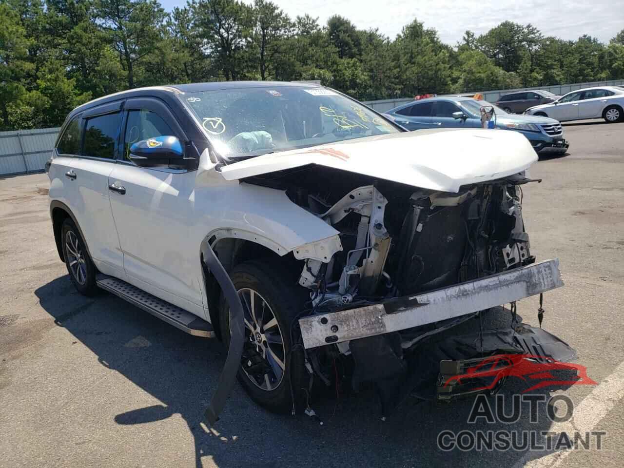 TOYOTA HIGHLANDER 2017 - 5TDJZRFH3HS519676