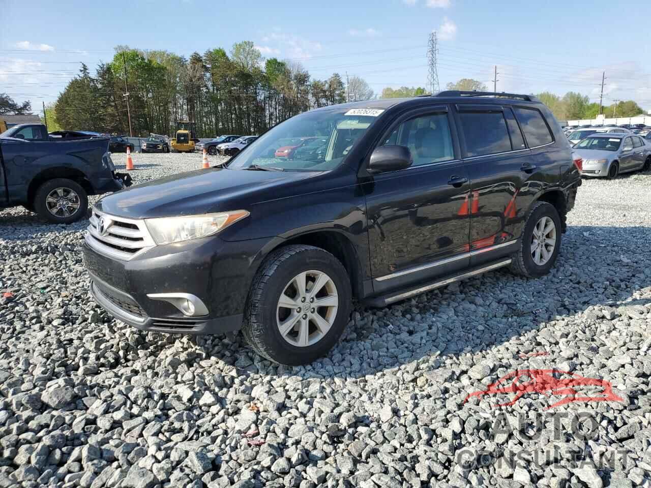 TOYOTA HIGHLANDER 2013 - 5TDBK3EH5DS223673