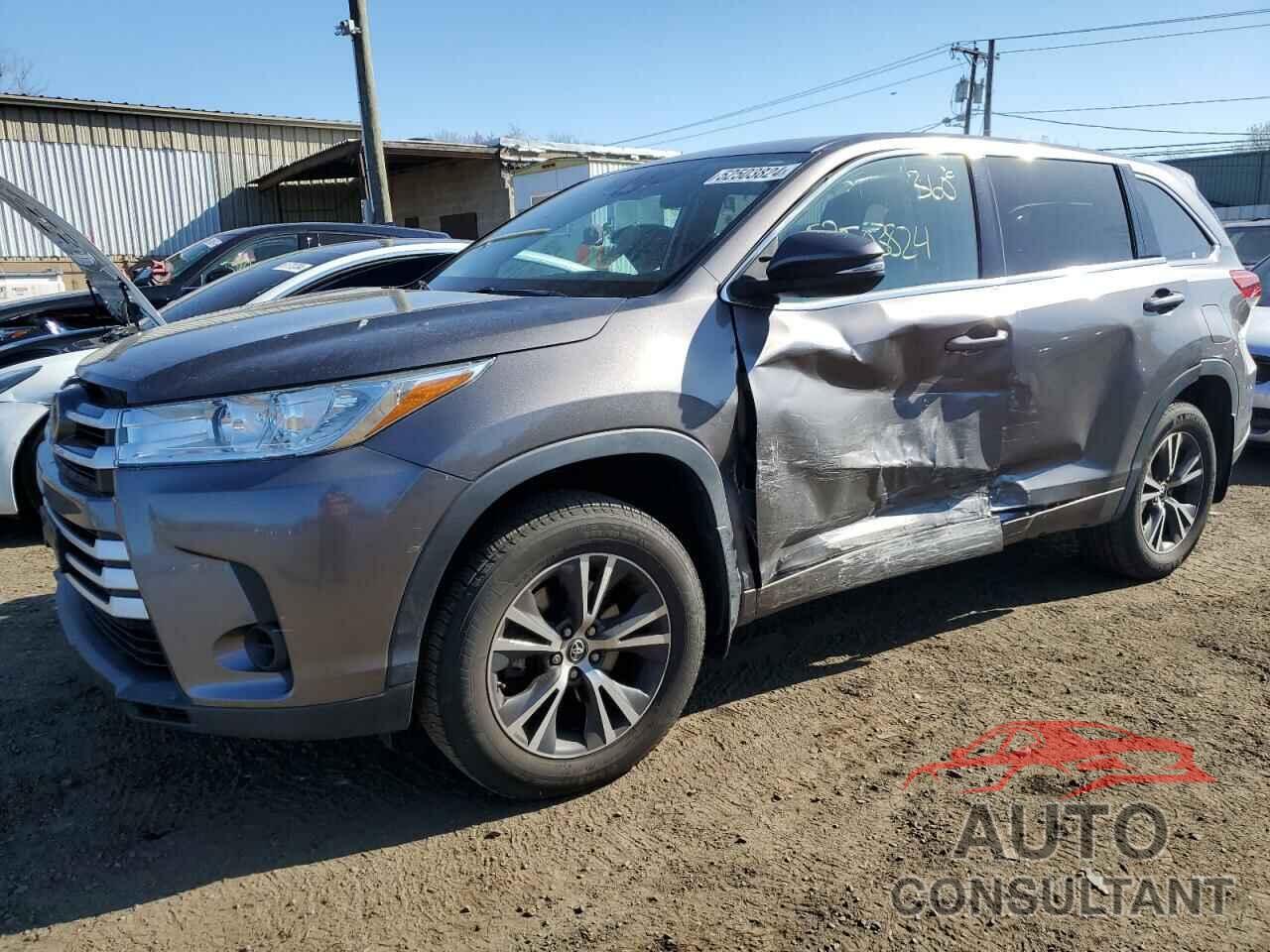 TOYOTA HIGHLANDER 2018 - 5TDBZRFH9JS911555