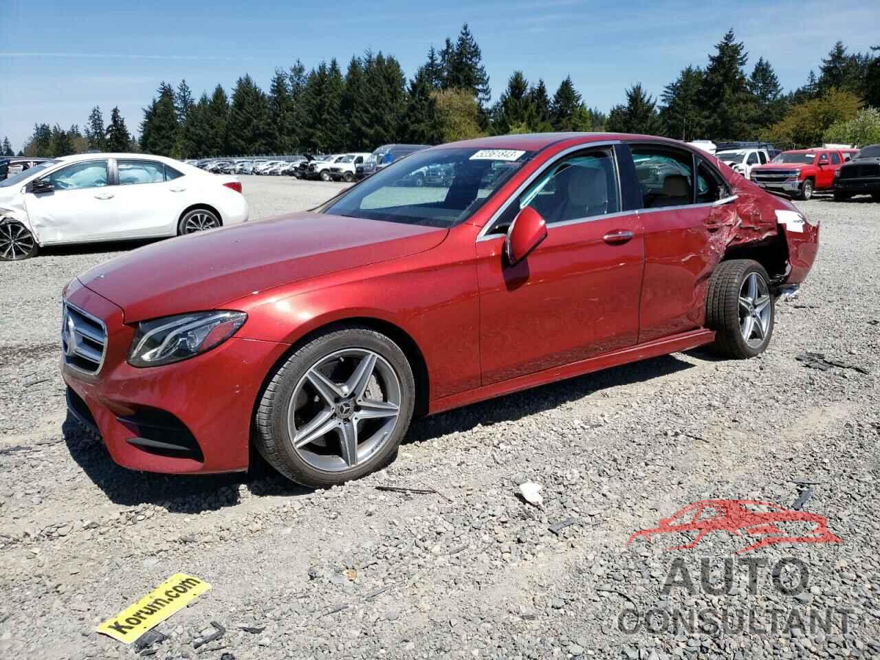MERCEDES-BENZ E-CLASS 2019 - WDDZF4JB1KA522071