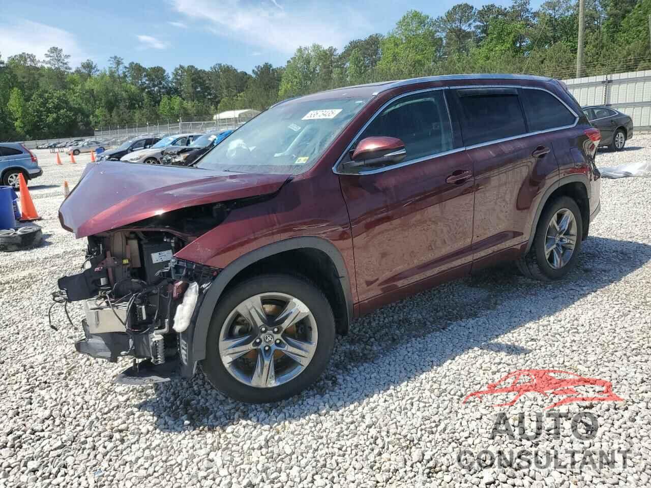 TOYOTA HIGHLANDER 2018 - 5TDDZRFH8JS858842
