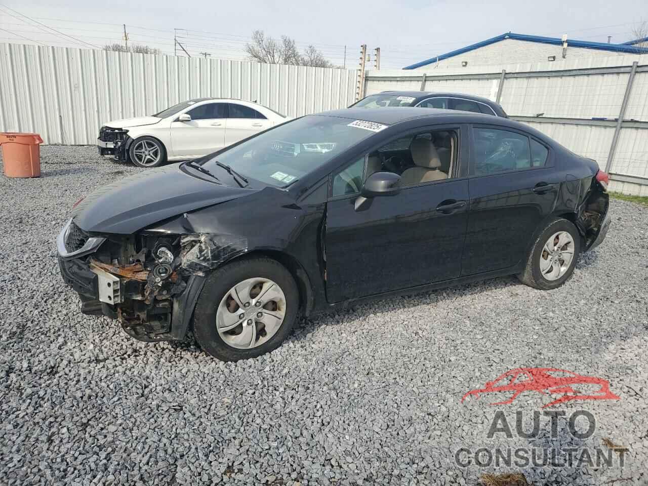 HONDA CIVIC 2013 - 2HGFB2F57DH600701