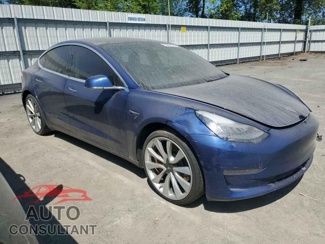 TESLA MODEL 3 2019 - 5YJ3E1EB4KF451290
