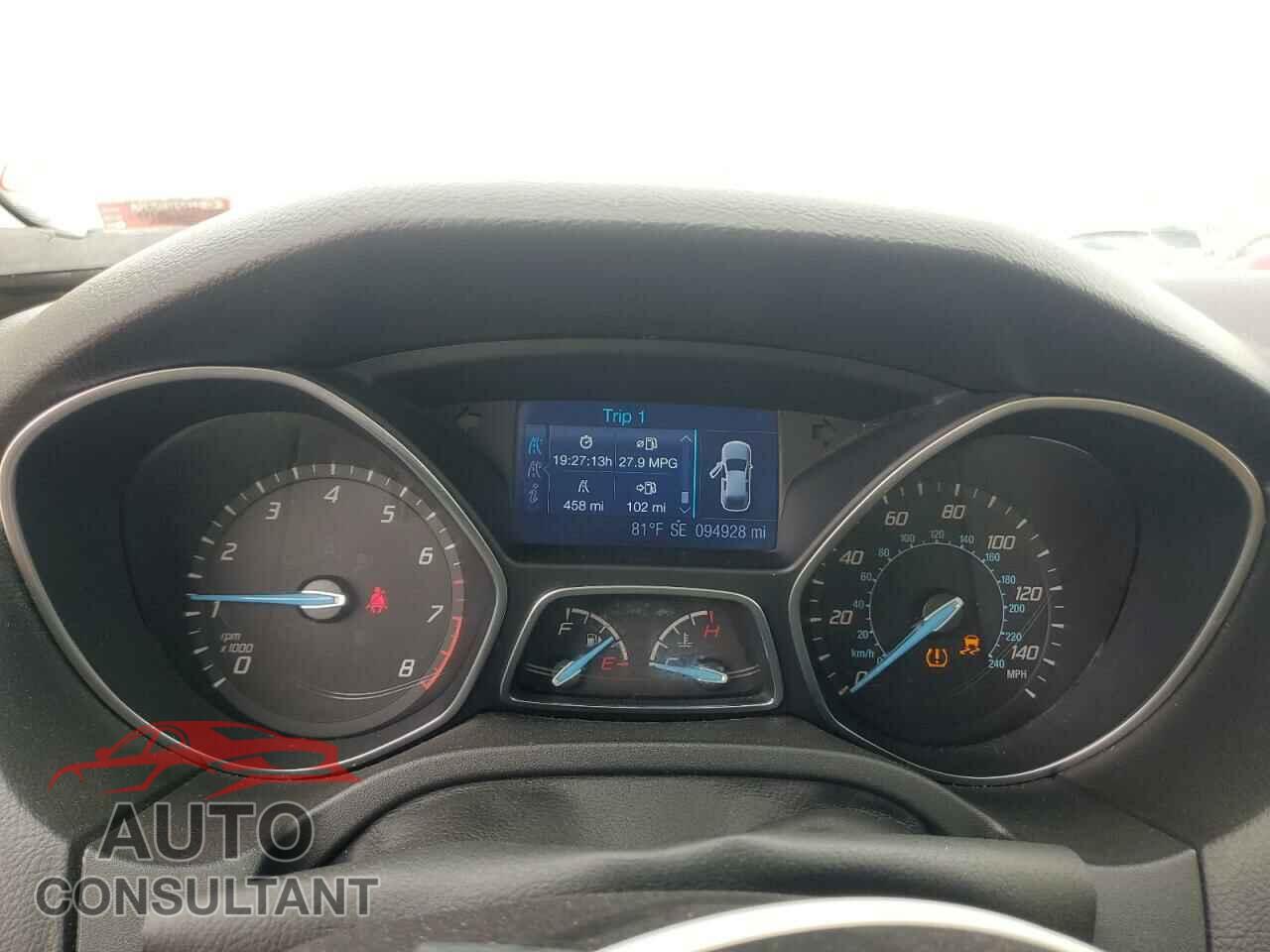 FORD FOCUS 2013 - 1FADP3F2XDL295321