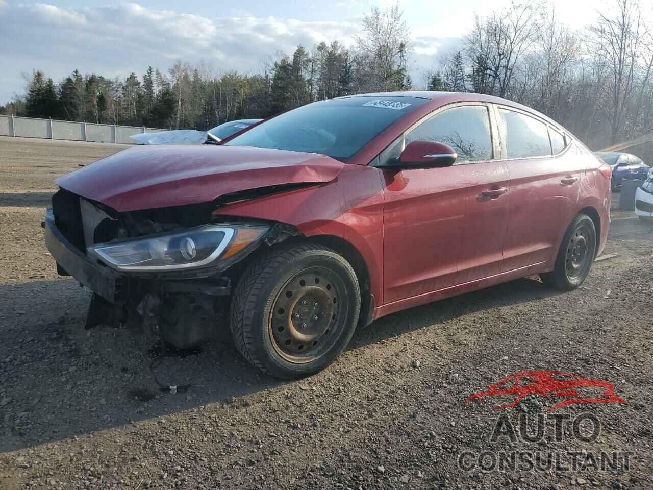 HYUNDAI ELANTRA 2017 - KMHD84LF4HU132776