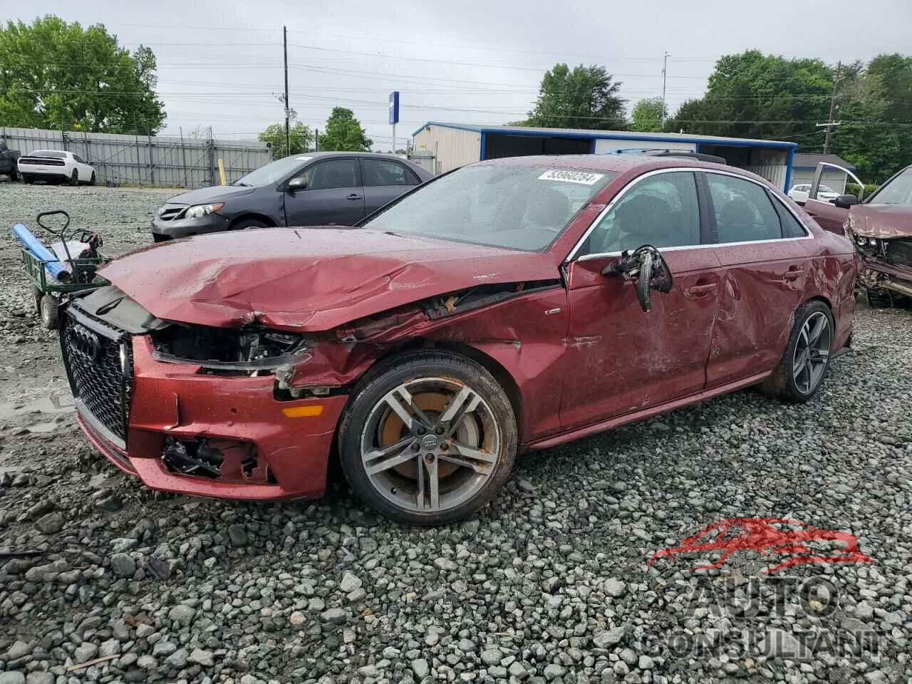 AUDI A4 2018 - WAUENAF48JA133430