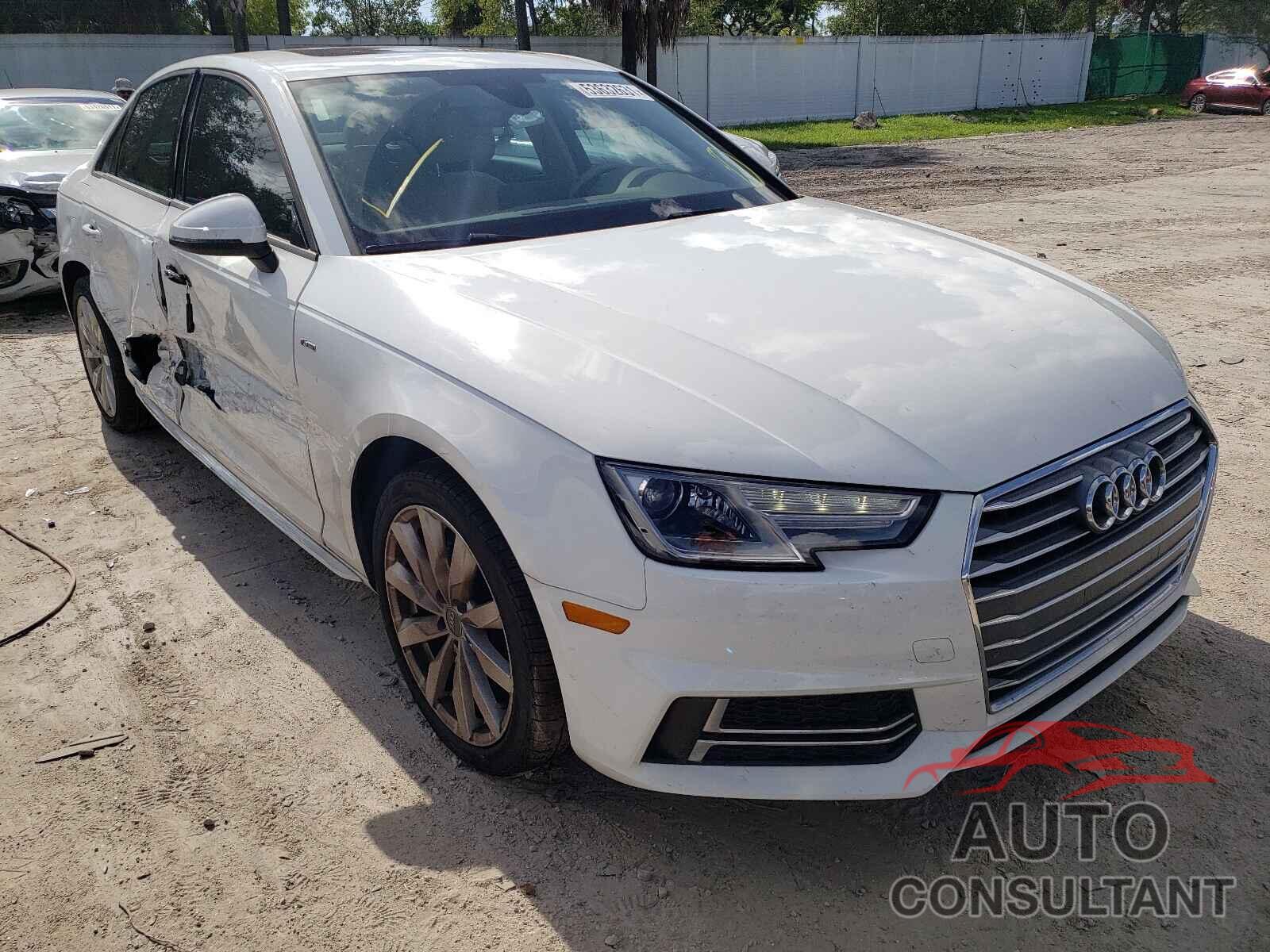 AUDI A4 2018 - WAUKMAF43JA209349