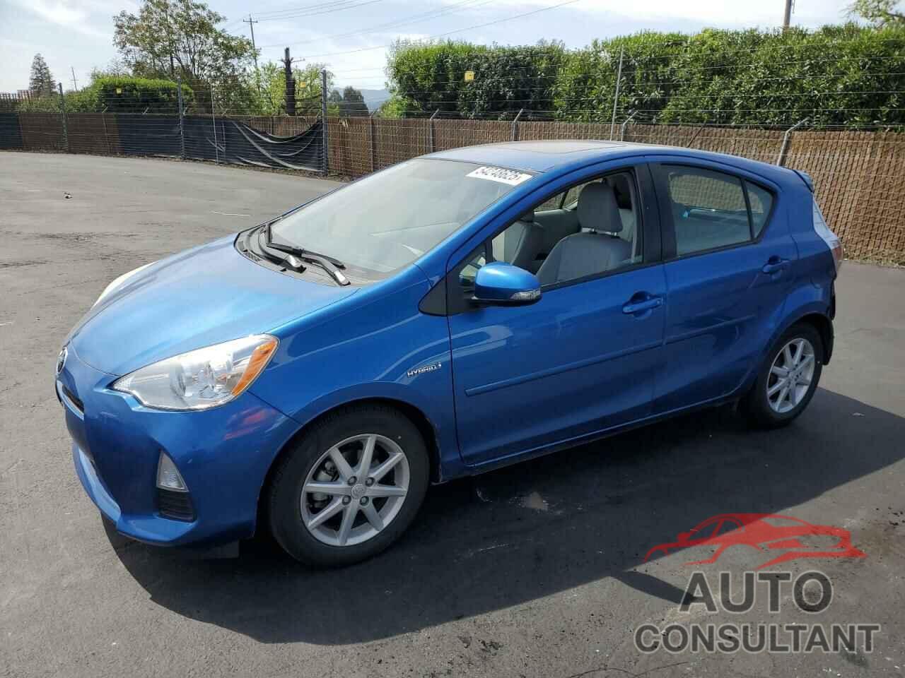 TOYOTA PRIUS 2012 - JTDKDTB35C1017994