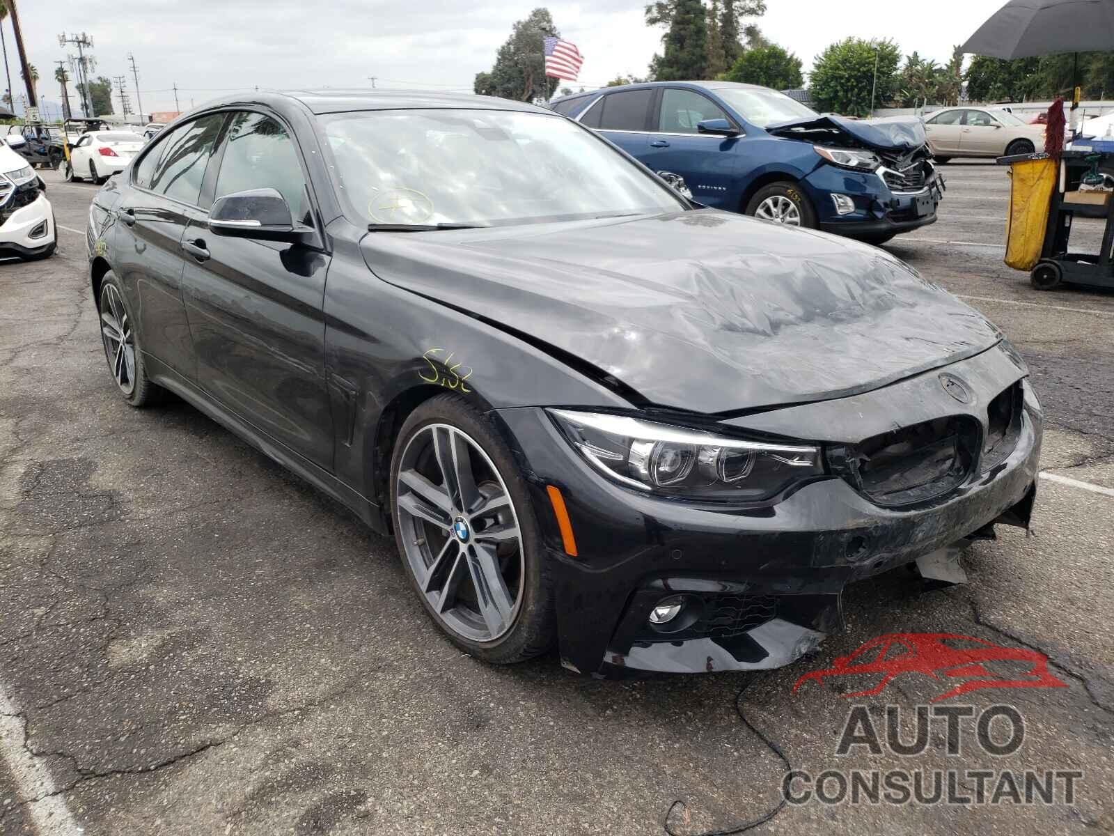 BMW 4 SERIES 2019 - WBA4J5C53KBM65458