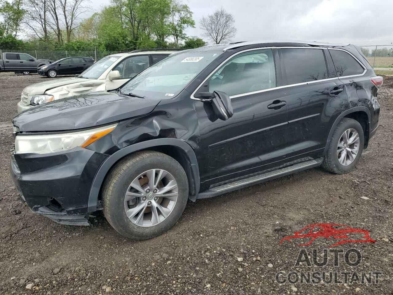 TOYOTA HIGHLANDER 2014 - 5TDJKRFH0ES043760