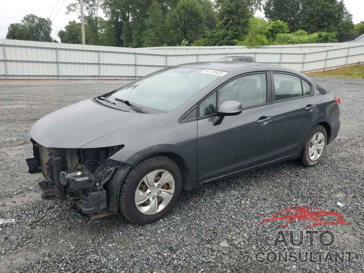 HONDA CIVIC 2013 - 2HGFB2F54DH536228