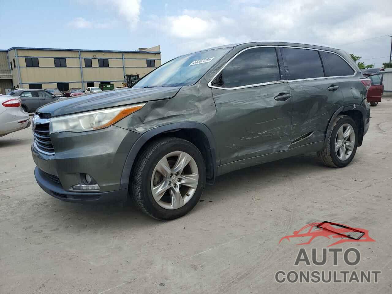 TOYOTA HIGHLANDER 2015 - 5TDYKRFH0FS097401