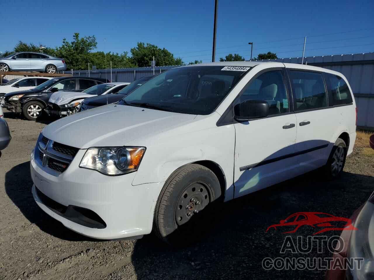 DODGE CARAVAN 2016 - 2C4RDGBG8GR399528