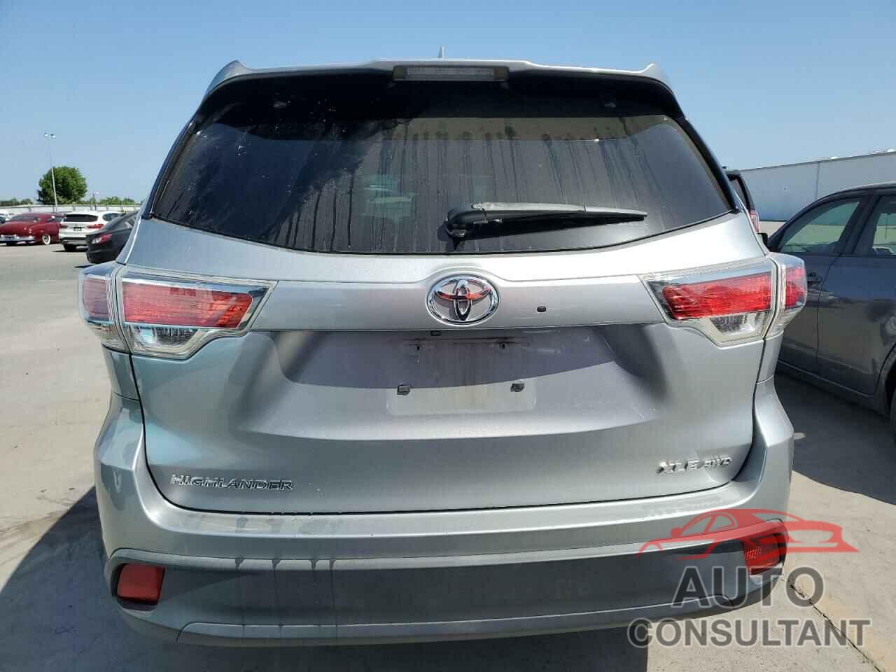 TOYOTA HIGHLANDER 2015 - 5TDJKRFH2FS221718