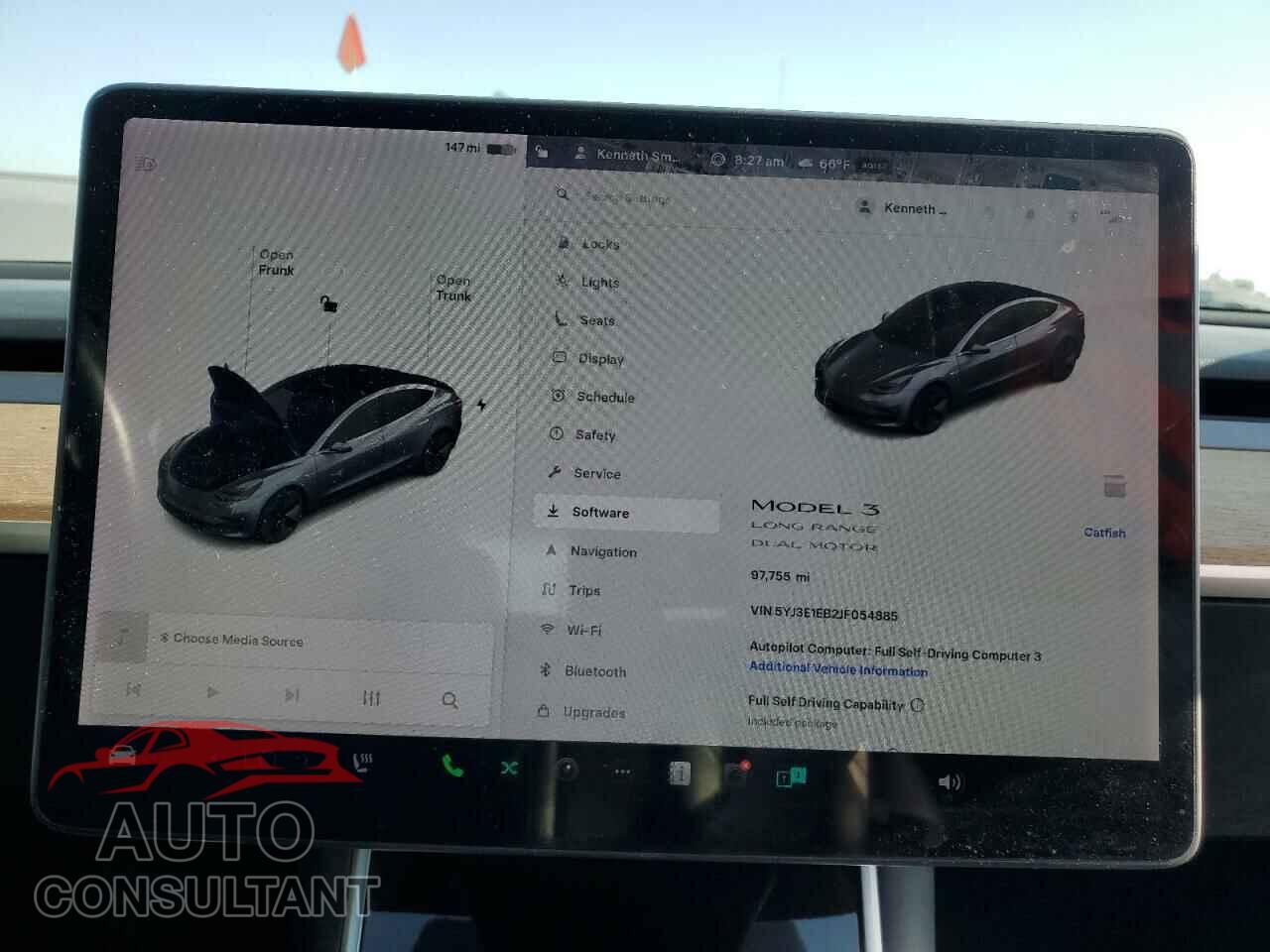 TESLA MODEL 3 2018 - 5YJ3E1EB2JF054885