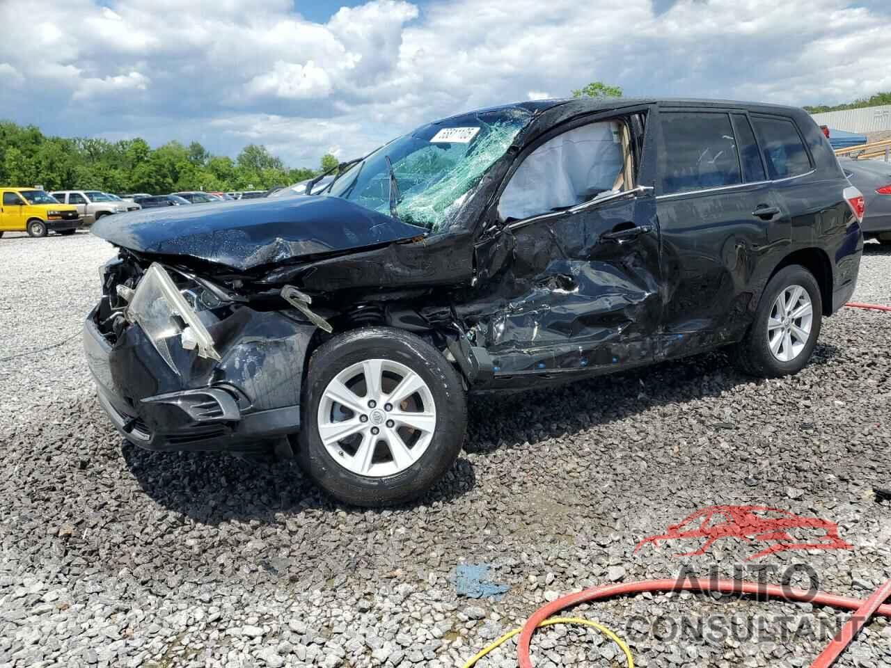 TOYOTA HIGHLANDER 2013 - 5TDBK3EH1DS235366