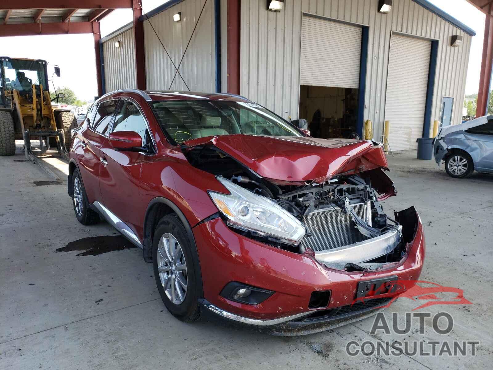 NISSAN MURANO 2016 - 5N1AZ2MH2GN136905