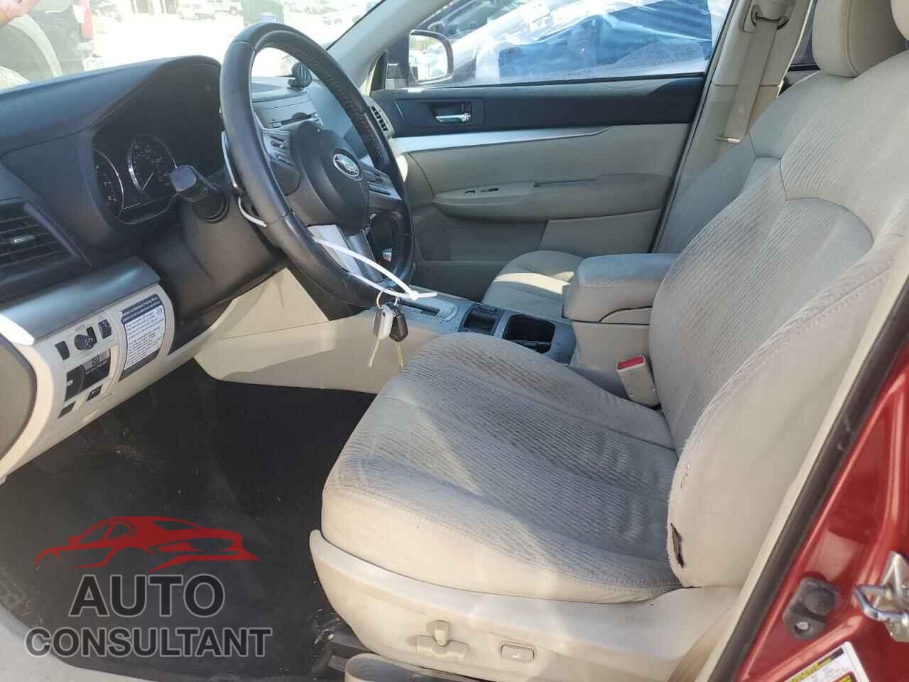 SUBARU OUTBACK 2011 - 4S4BRBCC4B3324226