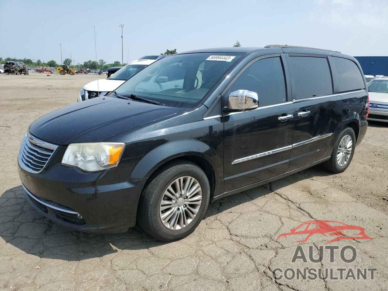 CHRYSLER MINIVAN 2013 - 2C4RC1CG0DR734081