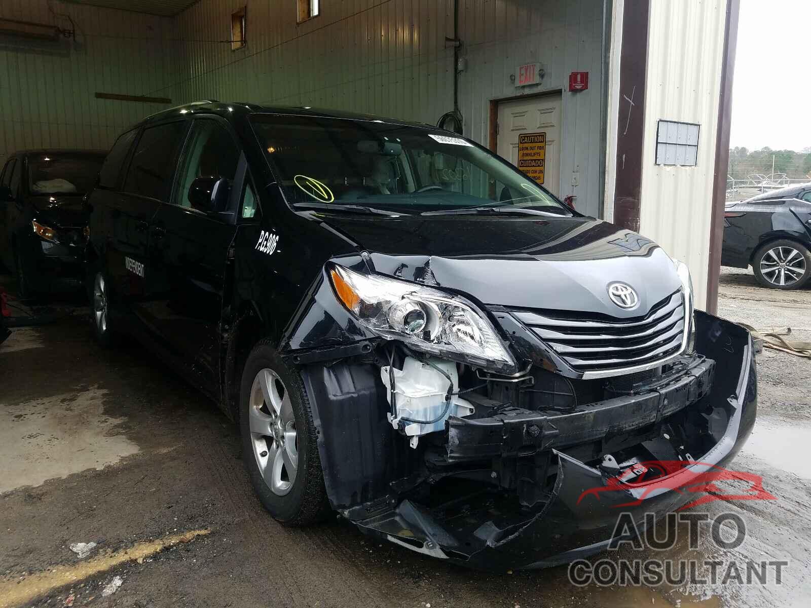 TOYOTA SIENNA 2017 - 5TDKZ3DC3HS882276