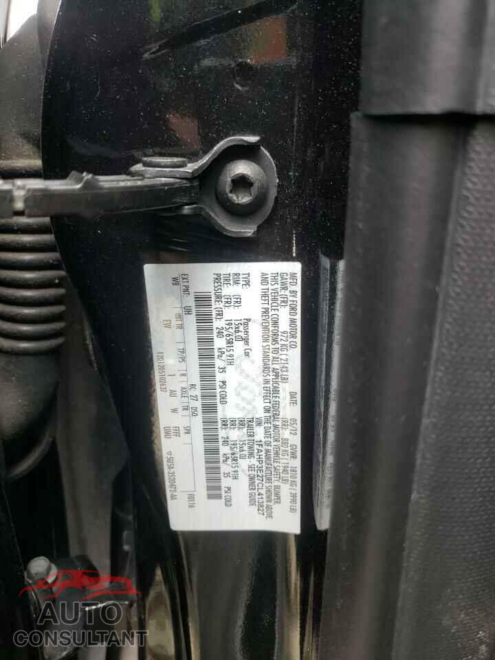 FORD FOCUS 2012 - 1FAHP3E27CL413827