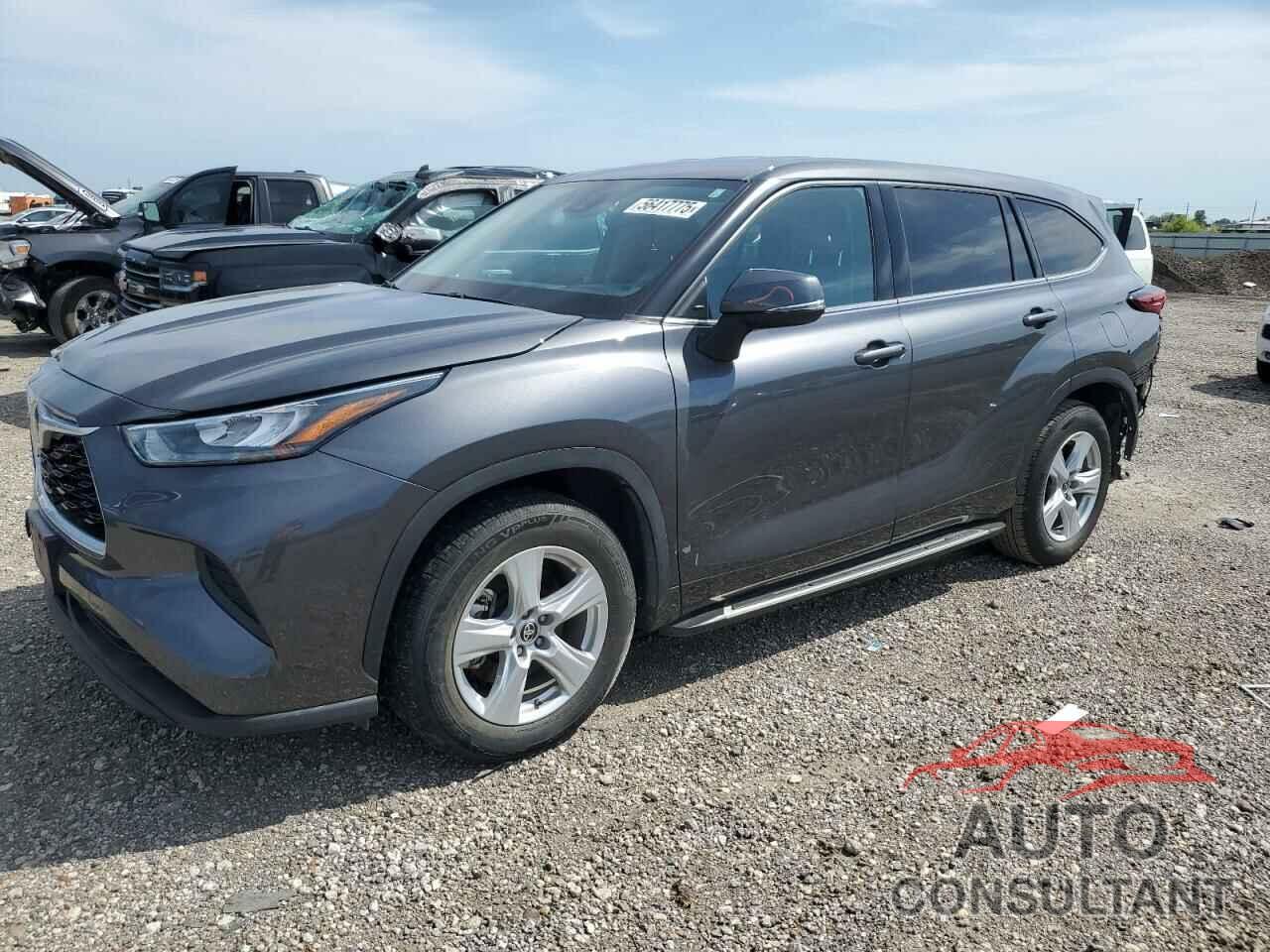 TOYOTA HIGHLANDER 2020 - 5TDCZRAH7LS512559