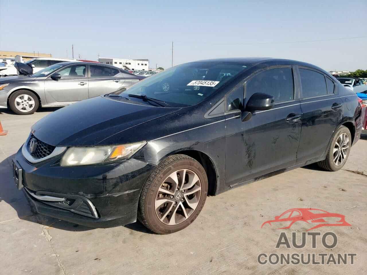 HONDA CIVIC 2013 - 19XFB2F89DE078710