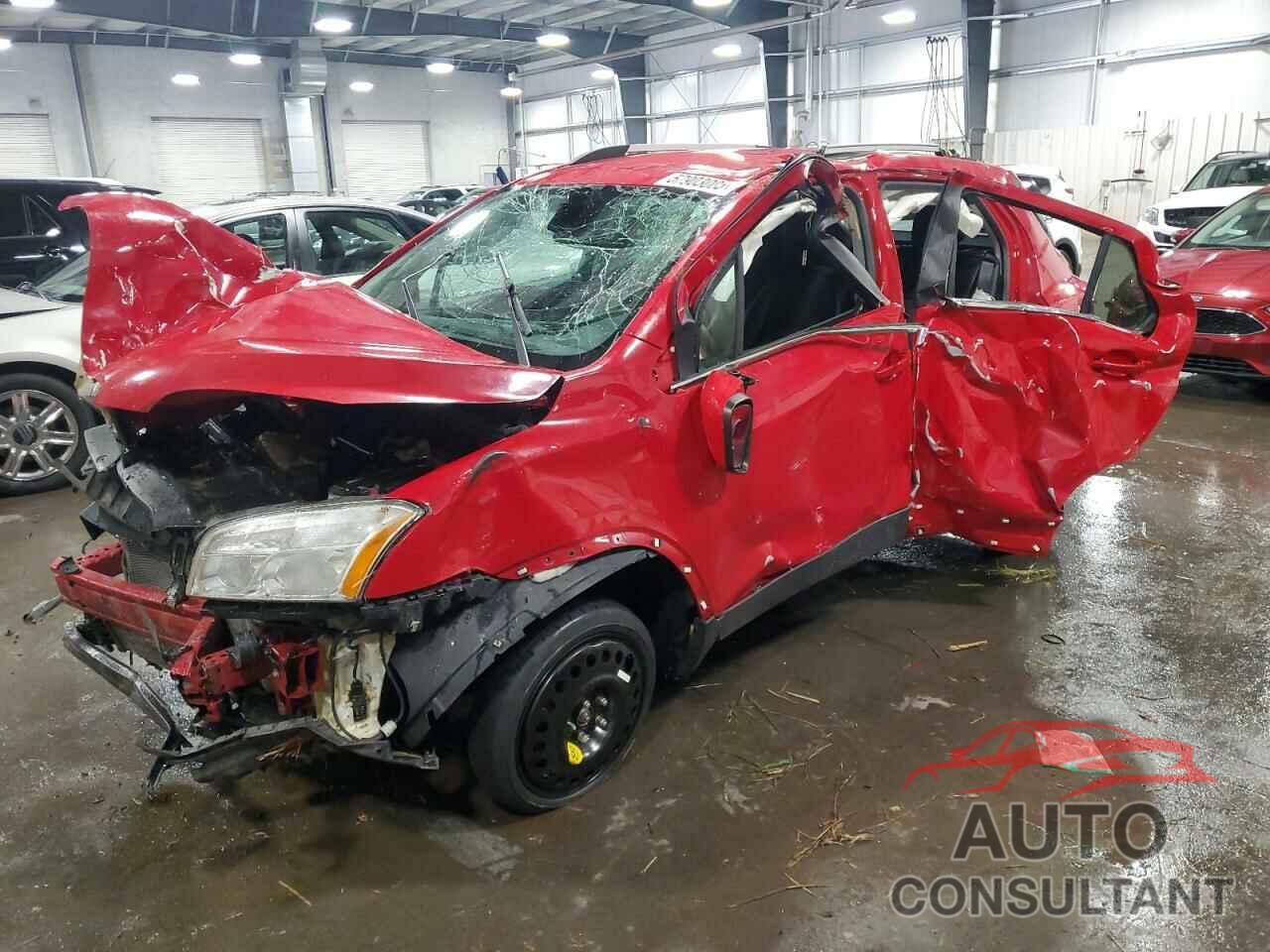 CHEVROLET TRAX 2016 - KL7CJPSB9GB628720