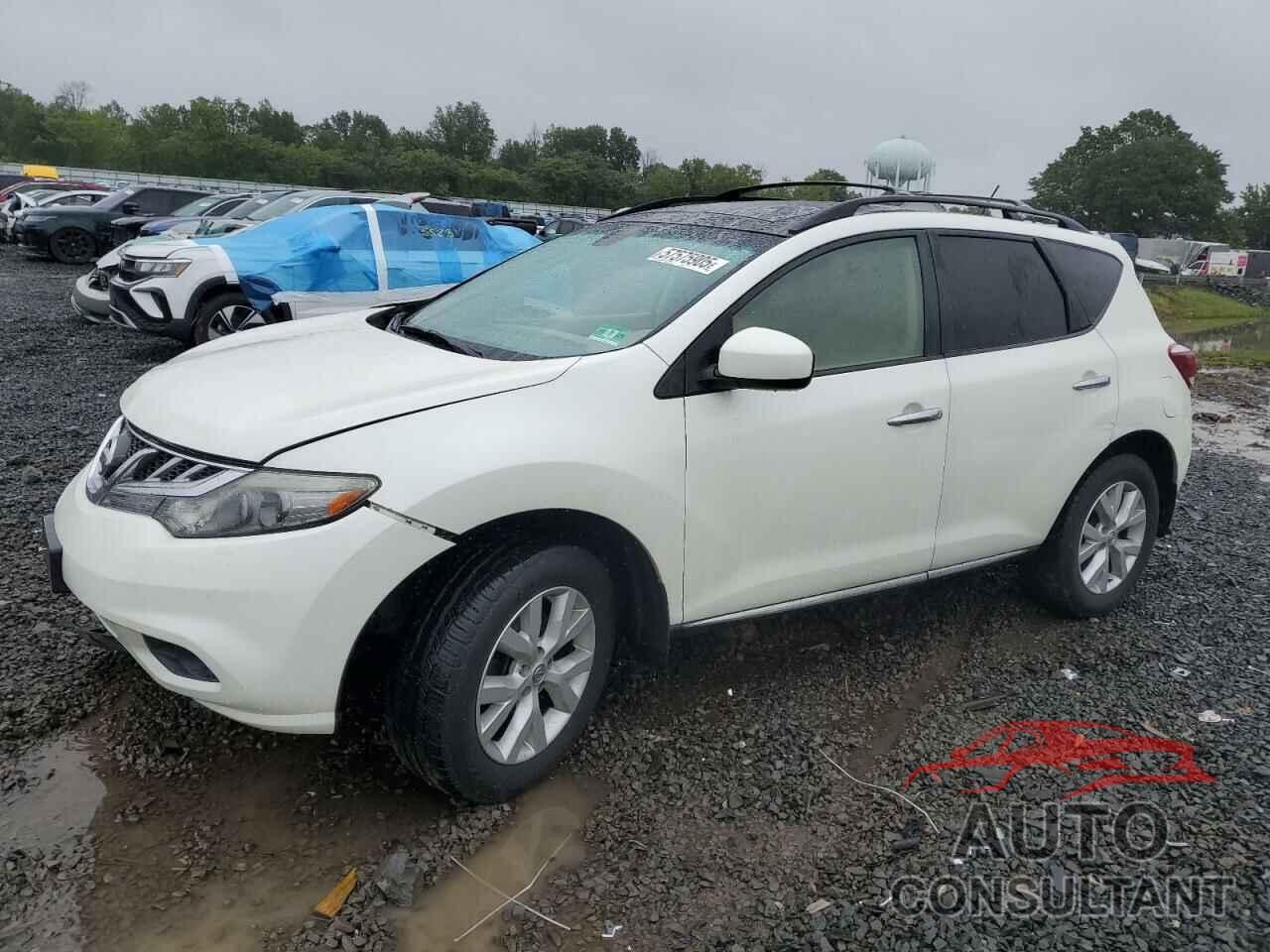 NISSAN MURANO 2012 - JN8AZ1MWXCW236952