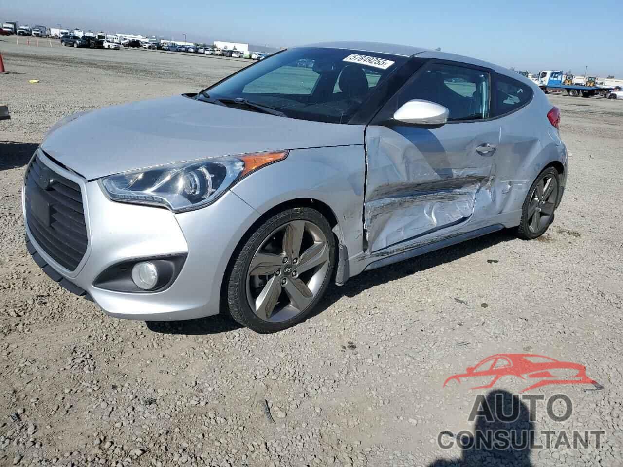HYUNDAI VELOSTER 2013 - KMHTC6AE2DU174289
