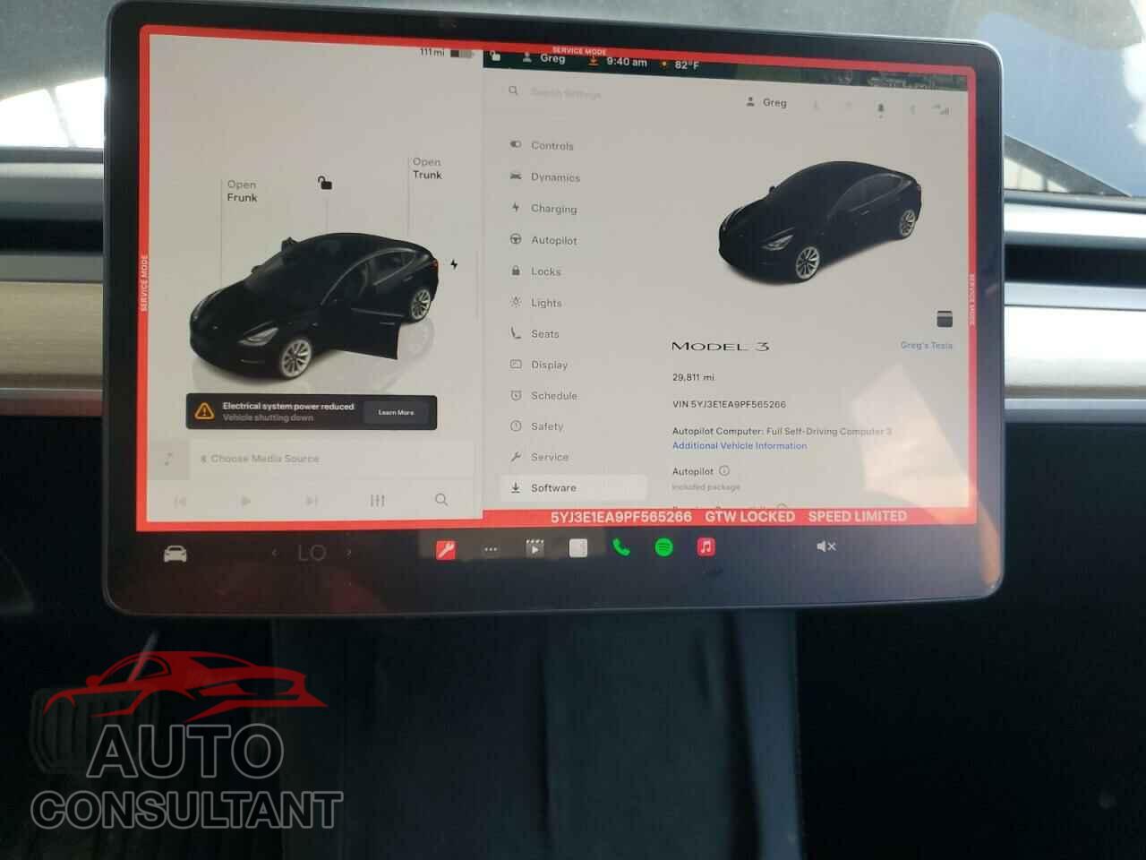 TESLA MODEL 3 2023 - 5YJ3E1EA9PF565266