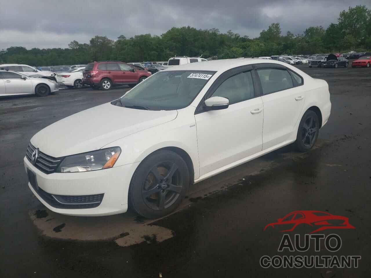 VOLKSWAGEN PASSAT 2013 - 1VWAP7A37DC132742