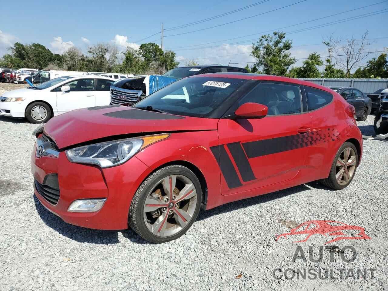 HYUNDAI VELOSTER 2016 - KMHTC6AD9GU282419