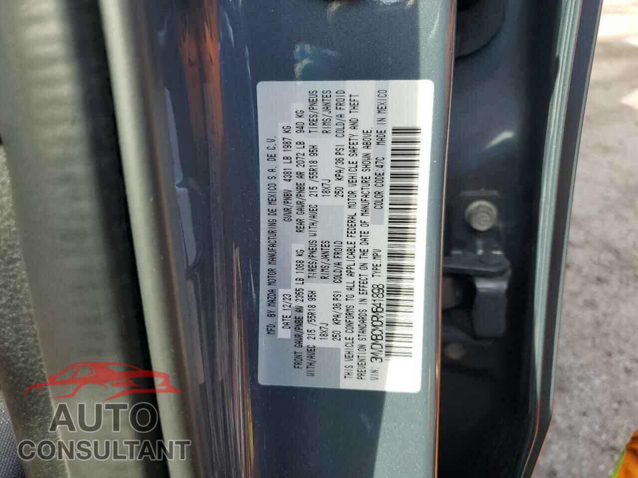 MAZDA CX30 2024 - 3MVDMBCM0RM641898