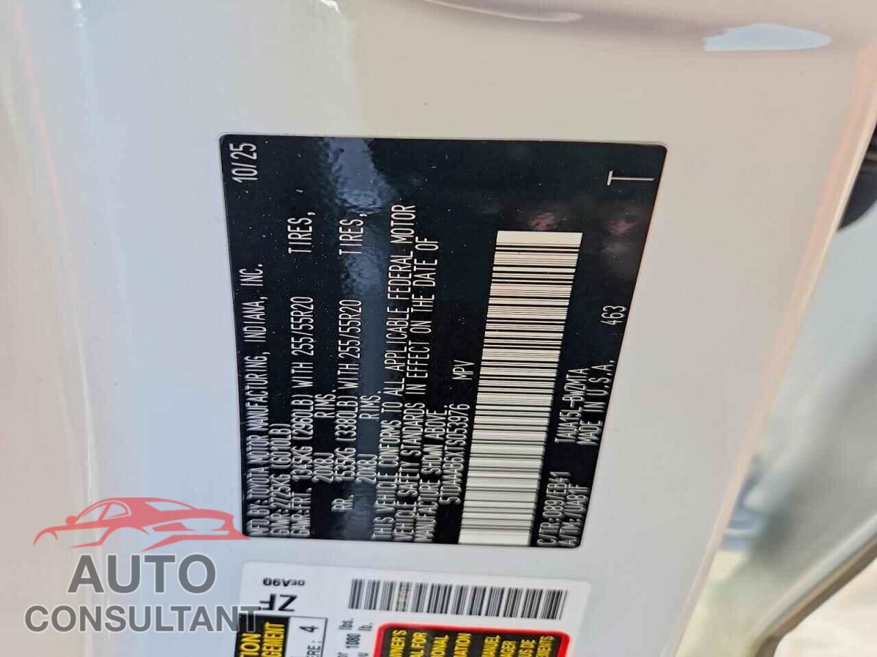 LEXUS UNKNOWN 2026 - 5TDAAAB6XTS053976