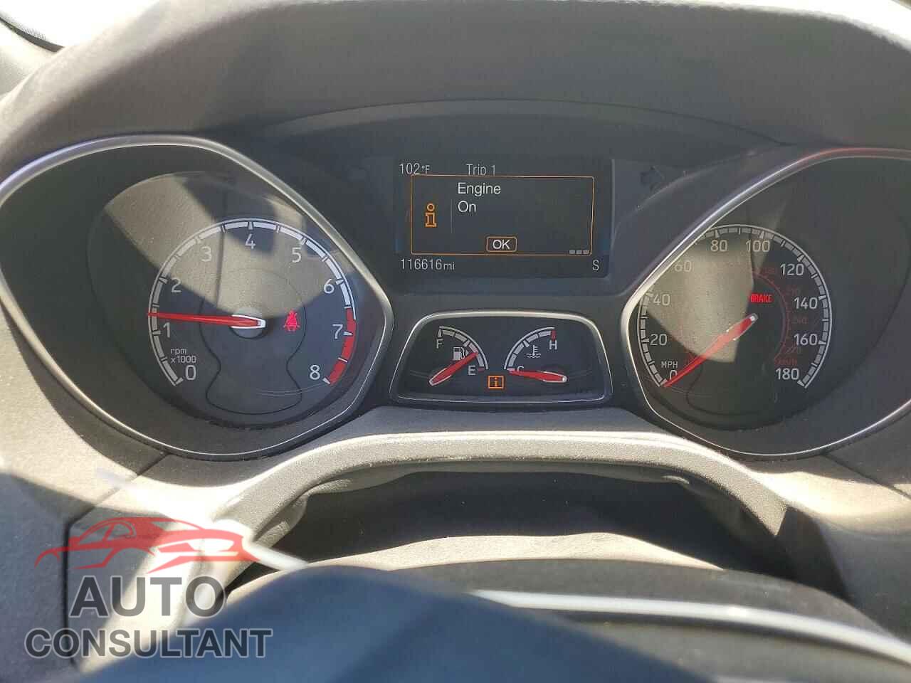 FORD FOCUS 2017 - 1FADP3L93HL292946