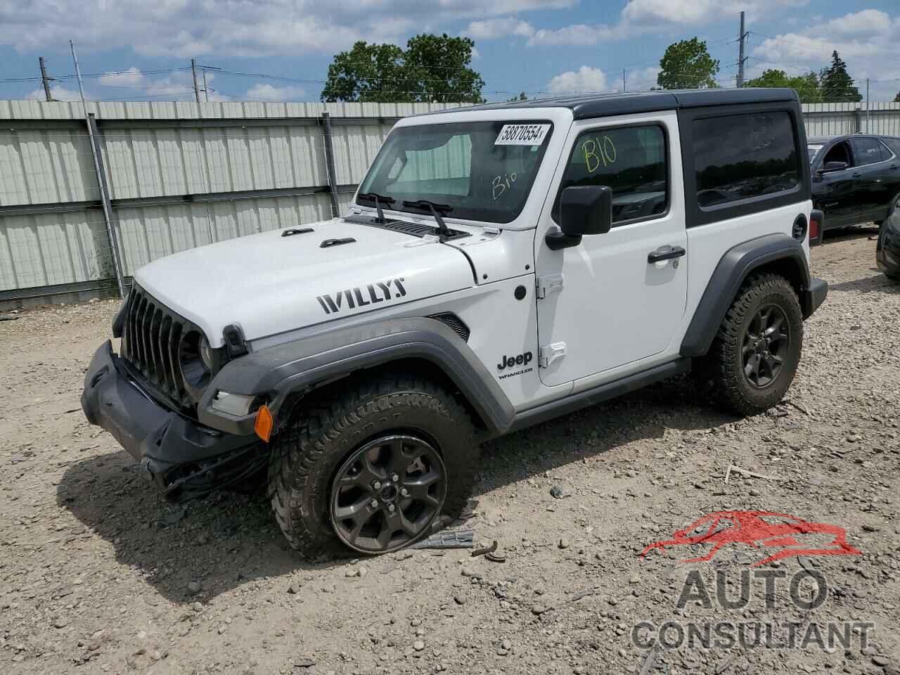JEEP WRANGLER 2022 - 1C4GJXAG7NW190688