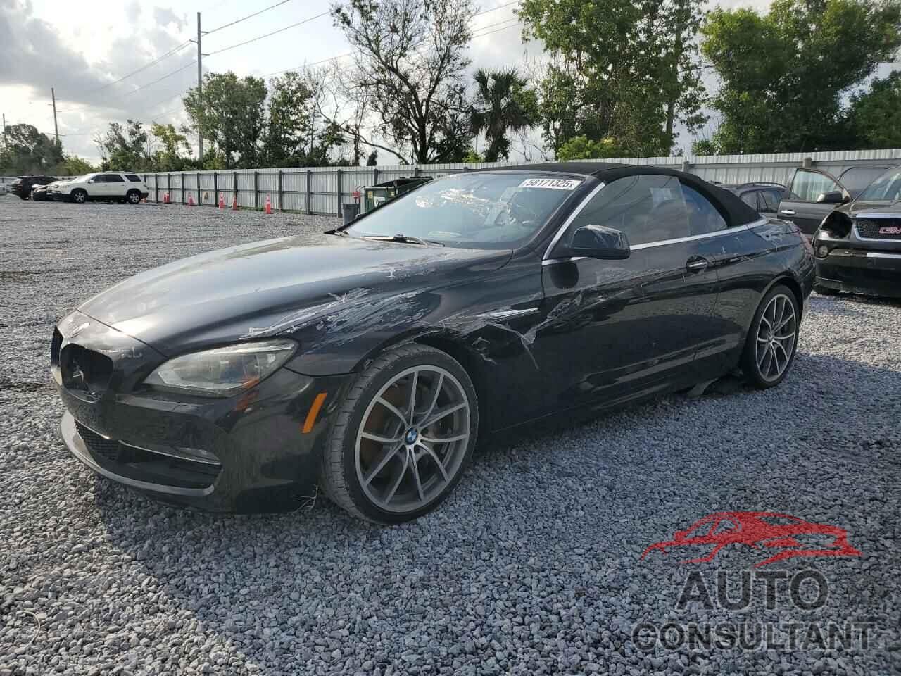 BMW 6 SERIES 2013 - WBAYP9C5XDD168797