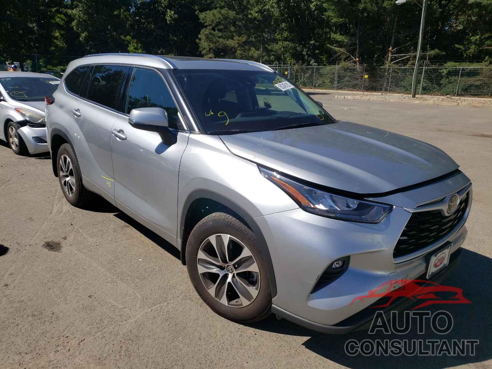 TOYOTA HIGHLANDER 2020 - 5TDGZRBH0LS035277