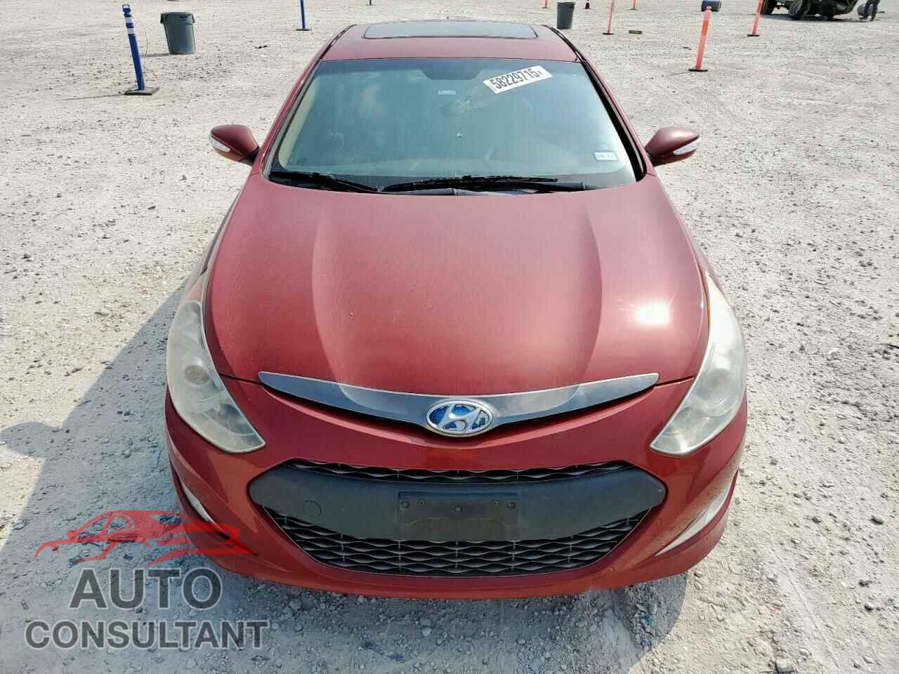 HYUNDAI SONATA 2012 - KMHEC4A43CA035793