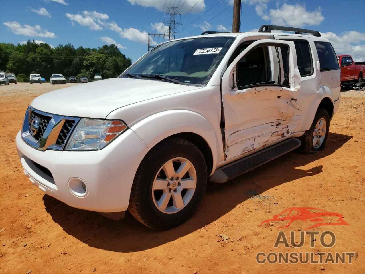 NISSAN PATHFINDER 2010 - 5N1AR1NN8AC619302