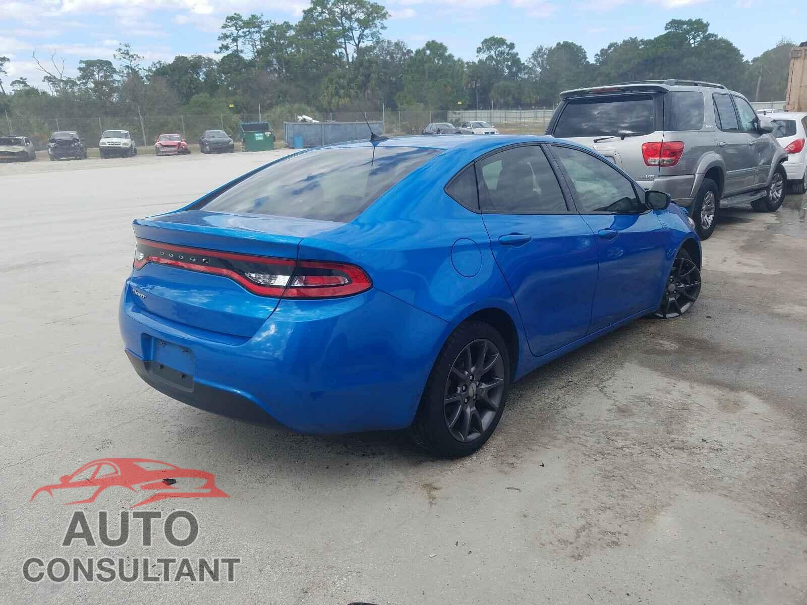 DODGE DART 2016 - 1C3CDFAAXGD505207