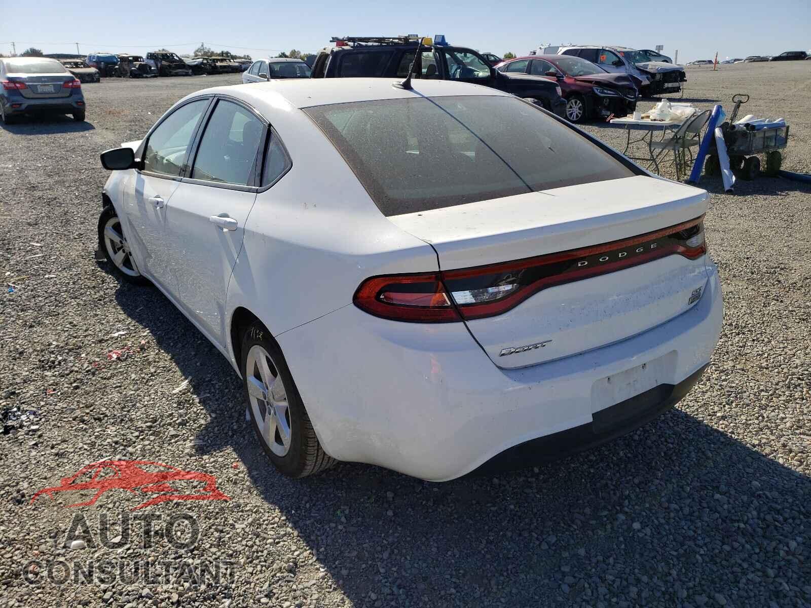 DODGE DART 2016 - 1C3CDFBA5GD629528