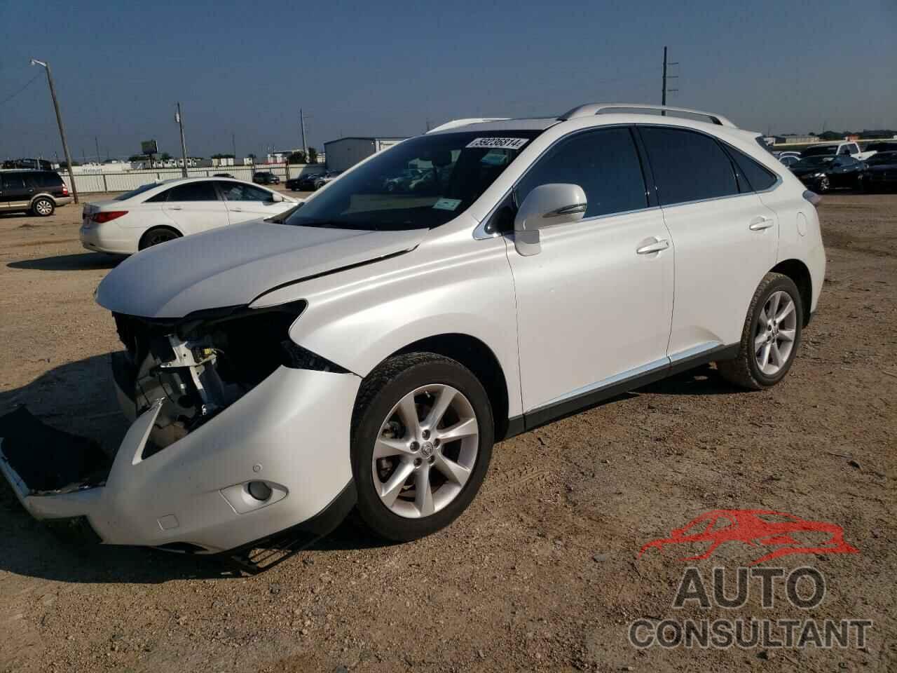 LEXUS RX350 2011 - 2T2ZK1BA1BC047619