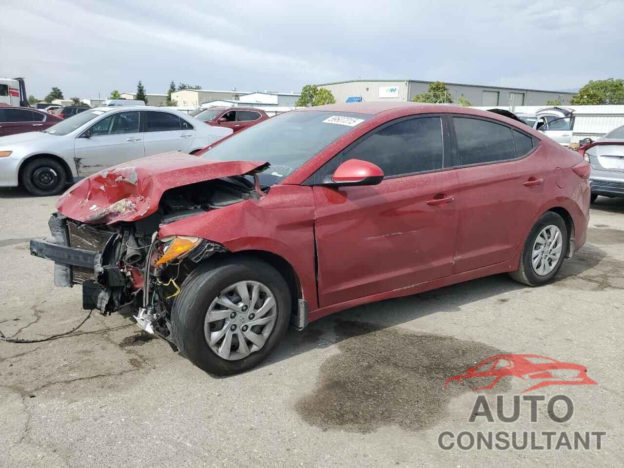 HYUNDAI ELANTRA 2017 - KMHD74LF6HU417661