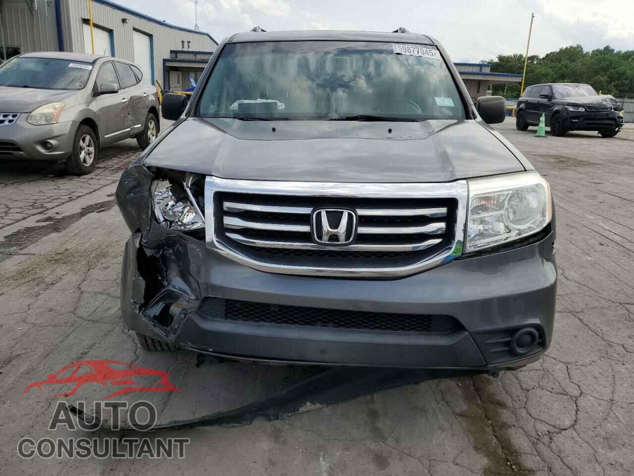 HONDA PILOT 2013 - 5FNYF4H21DB062190