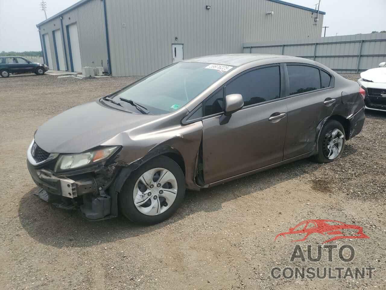 HONDA CIVIC 2013 - 2HGFB2F59DH577163