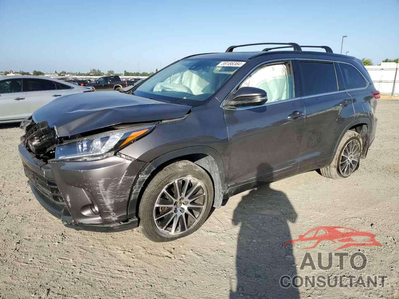 TOYOTA HIGHLANDER 2017 - 5TDJZRFH7HS478405