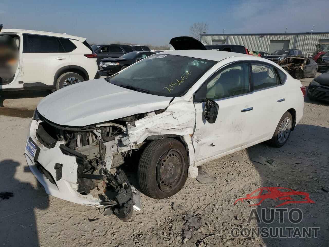 NISSAN SENTRA 2017 - 3N1AB7AP9HY215657