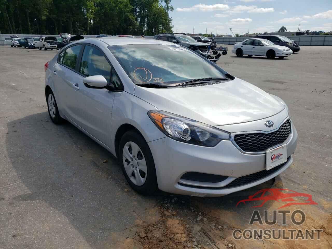 KIA FORTE 2016 - KNAFK4A67G5612771